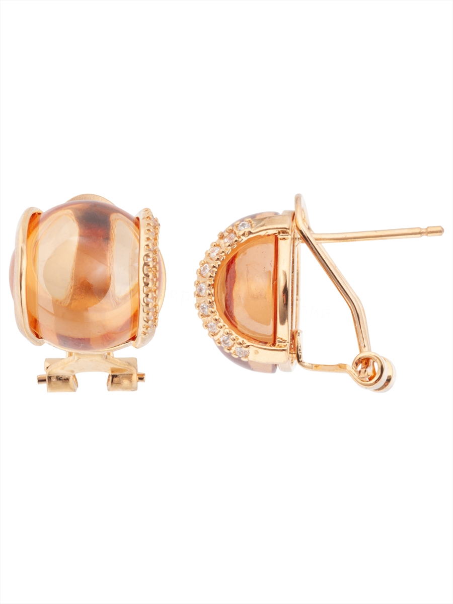 

Серьги из ювелирного сплава Lotus Jewelry 3041E-01Chcz, фианит, 3041E-01Chcz