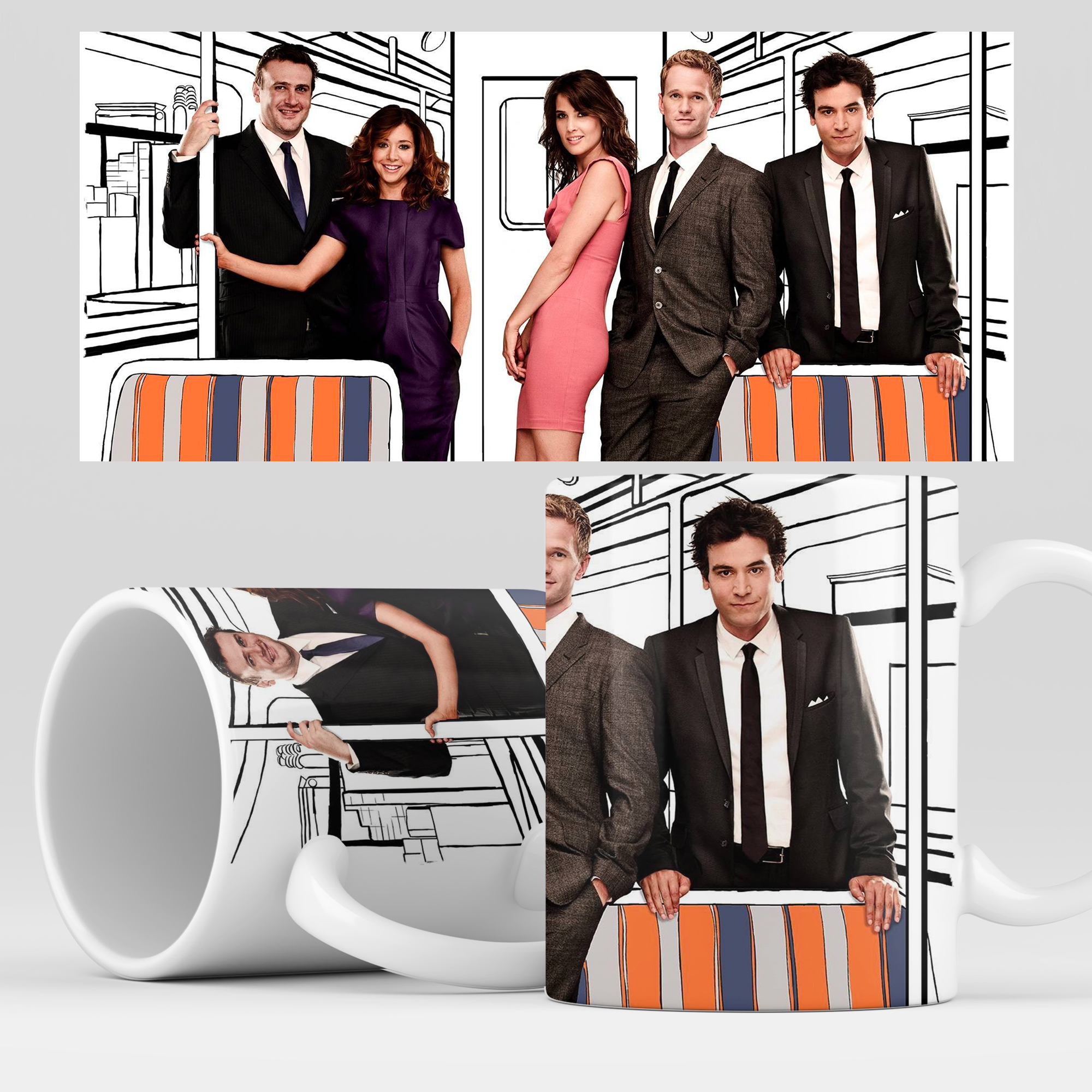 

Кружка RocketCup с принтом "Как я встретил вашу маму" сериал HIMYM, HIMYM06