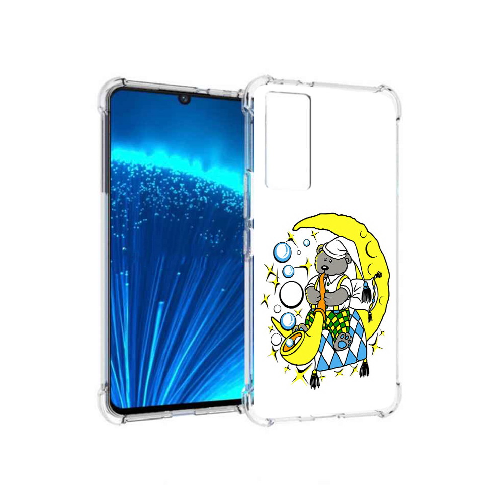 

Чехол MyPads Tocco для Vivo V21E Сырная луна (PT226954.394.167), Прозрачный, Tocco