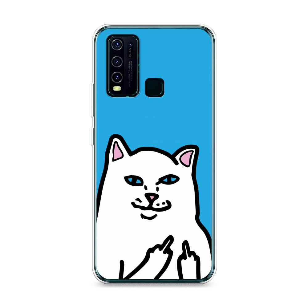 

Чехол Awog на Vivo Y30 "Кот жесть", Разноцветный, 263150-9