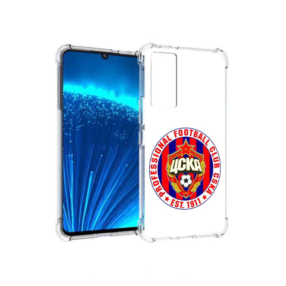 

Чехол MyPads Tocco для Vivo V21E ФК ЦСК логотип (PT226954.394.178), Прозрачный, Tocco