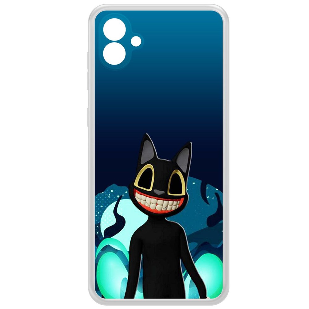 

Чехол-накладка Krutoff Clear Case Хаги Ваги - Картун Кэт для Samsung Galaxy A04e (A042), Прозрачный