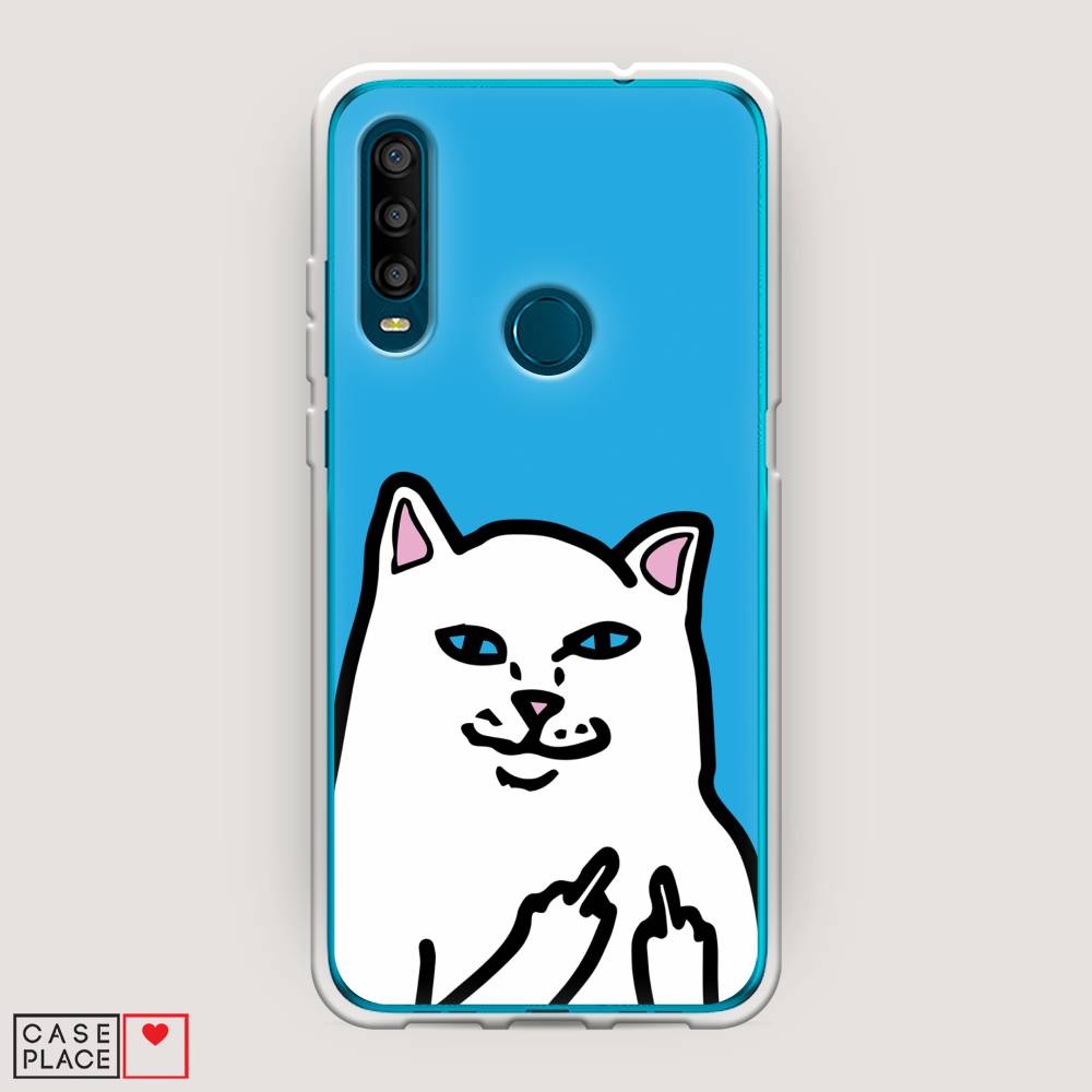 

Чехол Awog на Alcatel 1SE (2020) / Алкатель 1SE (2020) "Кот жесть", Разноцветный, 171250-9
