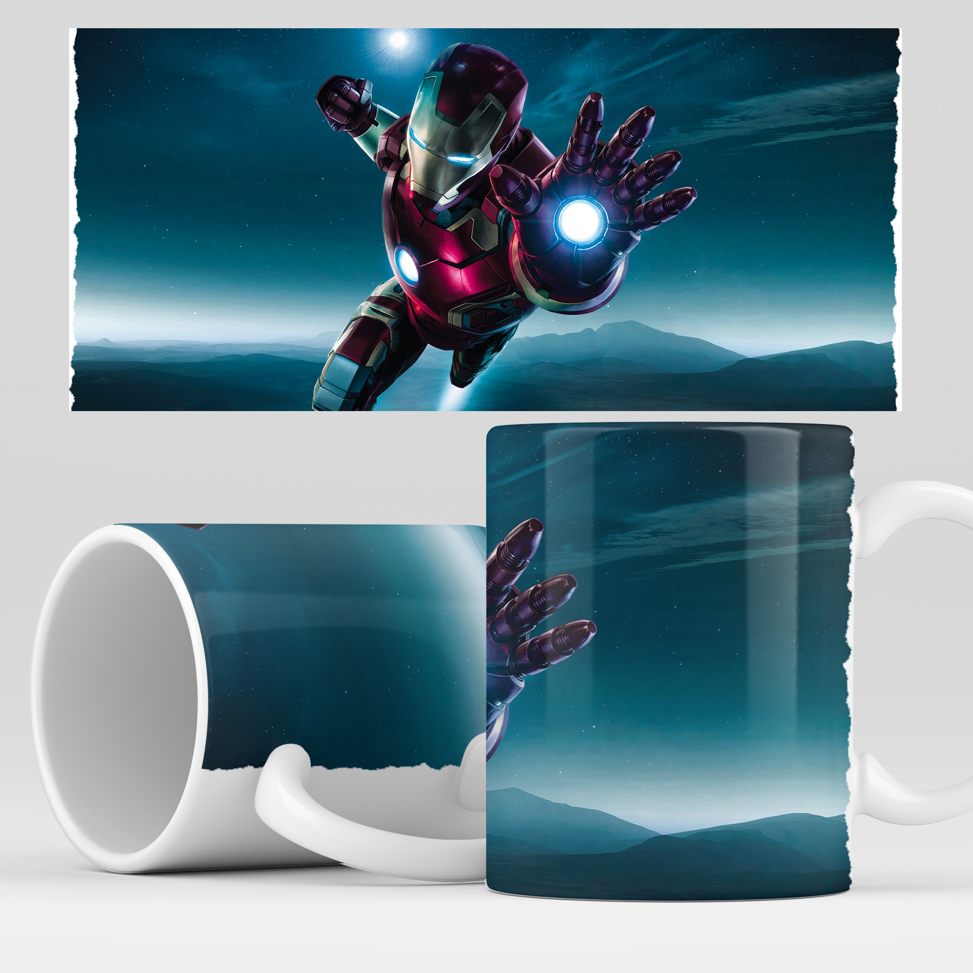 

Кружка RocketCup с принтом "Железный человек" фильм, IronMan06