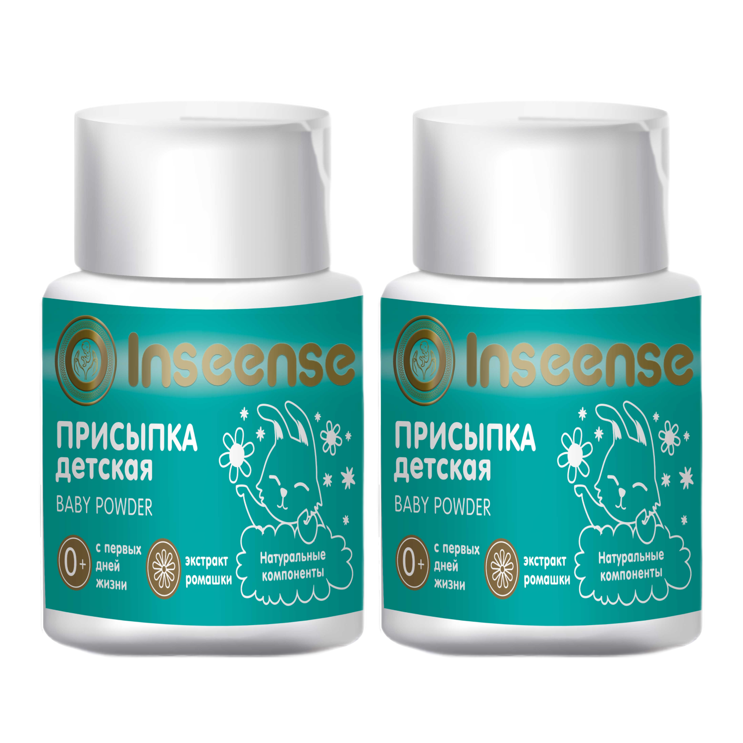 

Присыпка INSEENSE детская 50 гр 0+ набор из 2 шт
