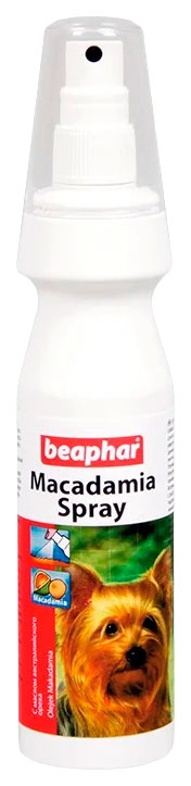 Спрей для собак Beaphar Macadamia Spray придание блеска шерсти, 150 мл