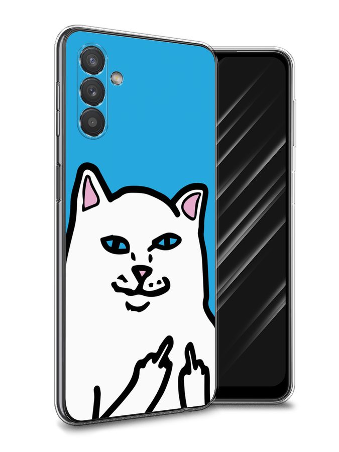 

Чехол Awog на Samsung Galaxy A13 5G / Самсунг A13 5G "Кот жесть", Разноцветный, 2104150-9