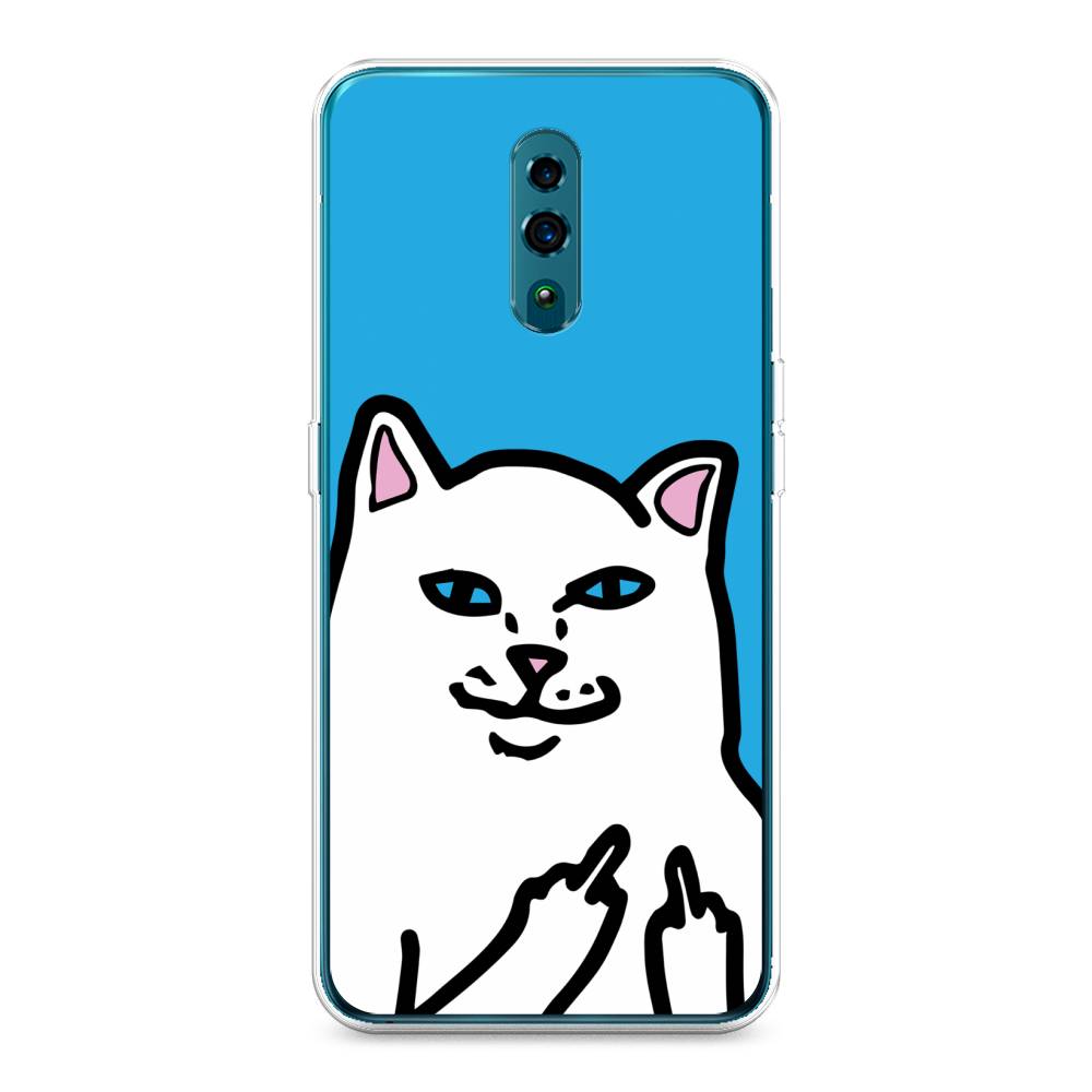 

Чехол Awog на Oppo Reno "Кот жесть", Разноцветный, 250750-9