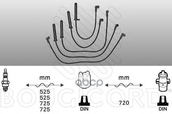 

Комплект проводов_Ford Scorpio 2.0i DOHC 87-94