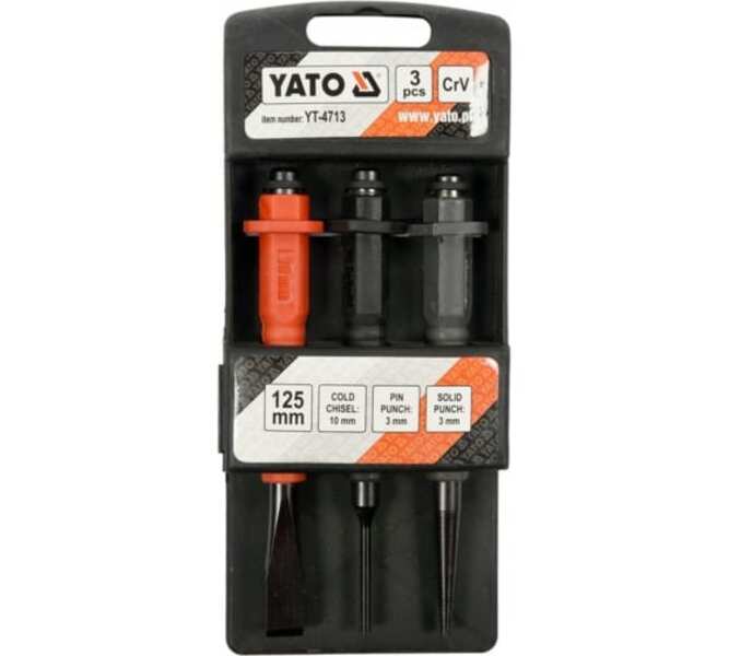 

Зубило 3 Предмета Yato Yt-4713 Sale YATO арт. YT-4713, Серебристый