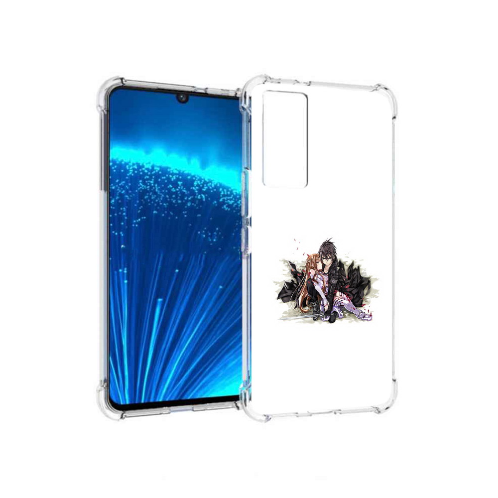 

Чехол MyPads Tocco для Vivo V21E аниме асуна (PT226954.394.222), Прозрачный, Tocco