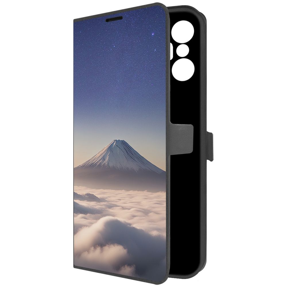 

Чехол-книжка Krutoff Eco Book для INFINIX Hot 20S Япония, Фудзияма (черный)