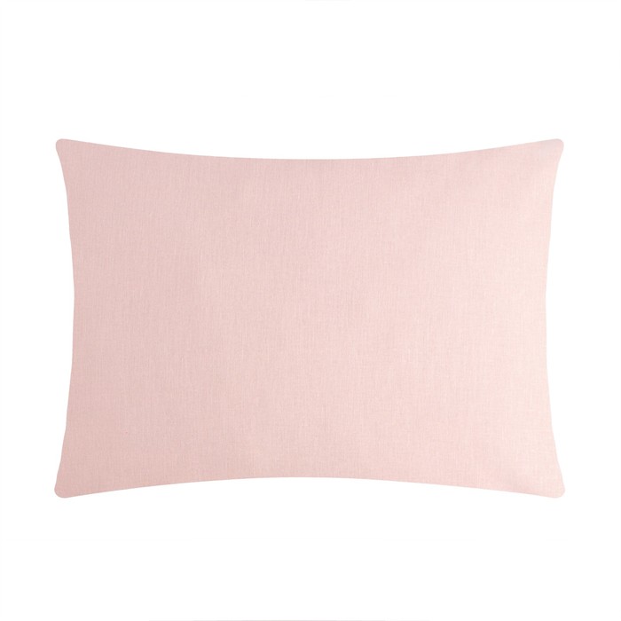 

Наволочка Этель 50x70, цв.розовый, 100% хлопок, поплин 125г/м2, Plain collection