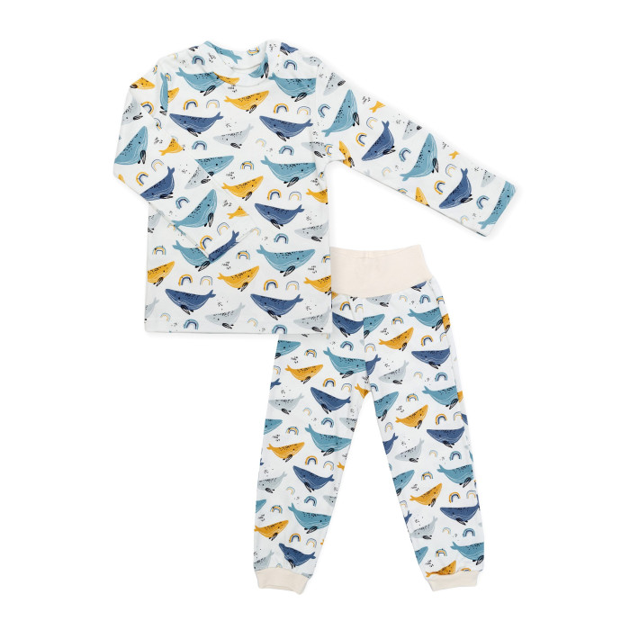 

Пижама детская Forest kids Longsleep, синий, 110, Longsleep