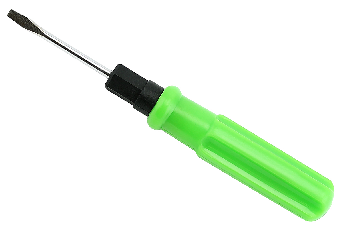 Отвертка комбинированная АТ 50мм (PH0 - SL3) пластиковая ручка мотыжка комбинированная длина 38 см 3 зубца деревянная ручка