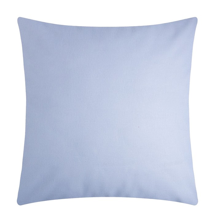

Наволочка Этель 70x70, цв.голубой, 100% хлопок, поплин 125г/м2, Plain collection