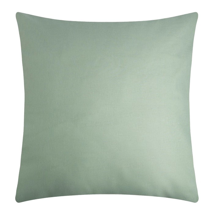 

Наволочка Этель 70x70, цв.зеленый, 100% хлопок, поплин 125г/м2, Plain collection