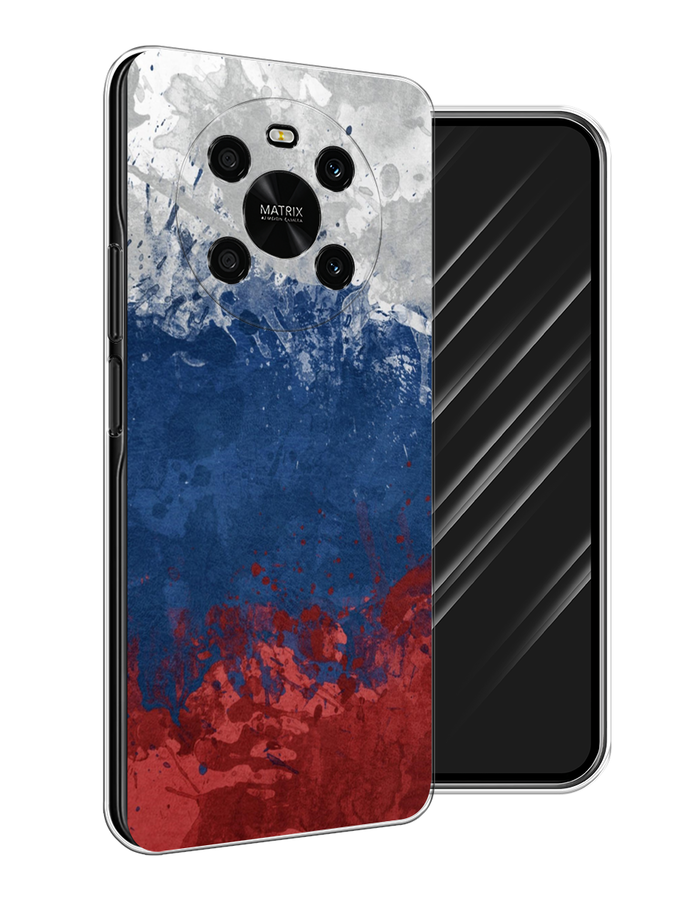 

Чехол Awog на Honor X9 4G/Magic4 Lite 4G "Флаг России неровный", Разноцветный, 6108150-5