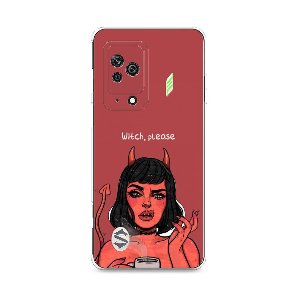 

Чехол Awog на Xiaomi Black Shark 5 "Evil Girl", Разноцветный, 314050-6