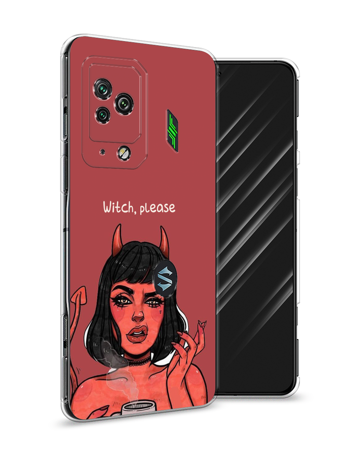 

Чехол Awog на Xiaomi Black Shark 5 Pro "Evil Girl", Разноцветный, 314150-6