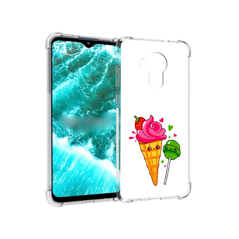 

Чехол MyPads Tocco для Nokia C30 Вкусняшки (PT227054.117.45), Прозрачный, Tocco