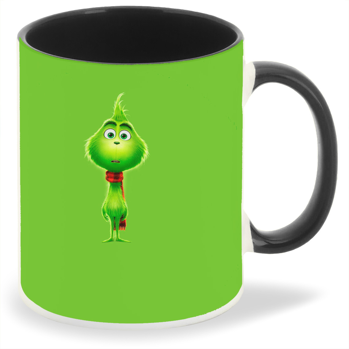 фото Кружка coolpodarok мульфильмы рождество гринч grinch (зелёный фон)