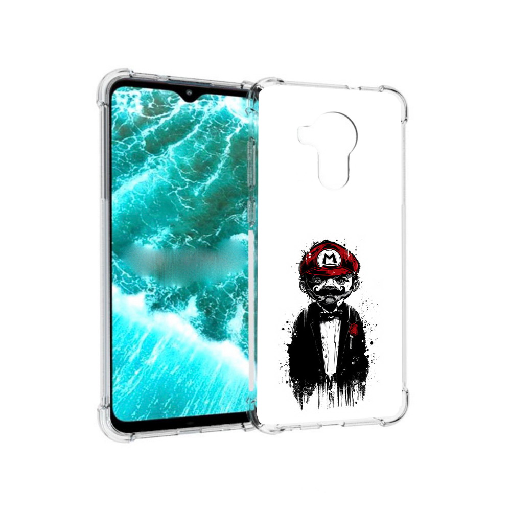 

Чехол MyPads Tocco для Nokia C30 марио (PT227054.117.458), Прозрачный, Tocco