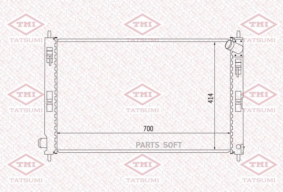 

Радиатор Охлаждения Tatsumi tga1022
