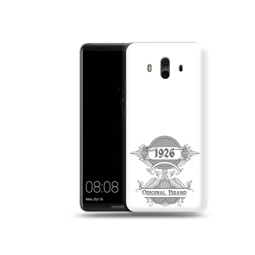 

Чехол MyPads Tocco для Huawei Mate 10 логотип черно белый (PT88364.53.446), Прозрачный, Tocco