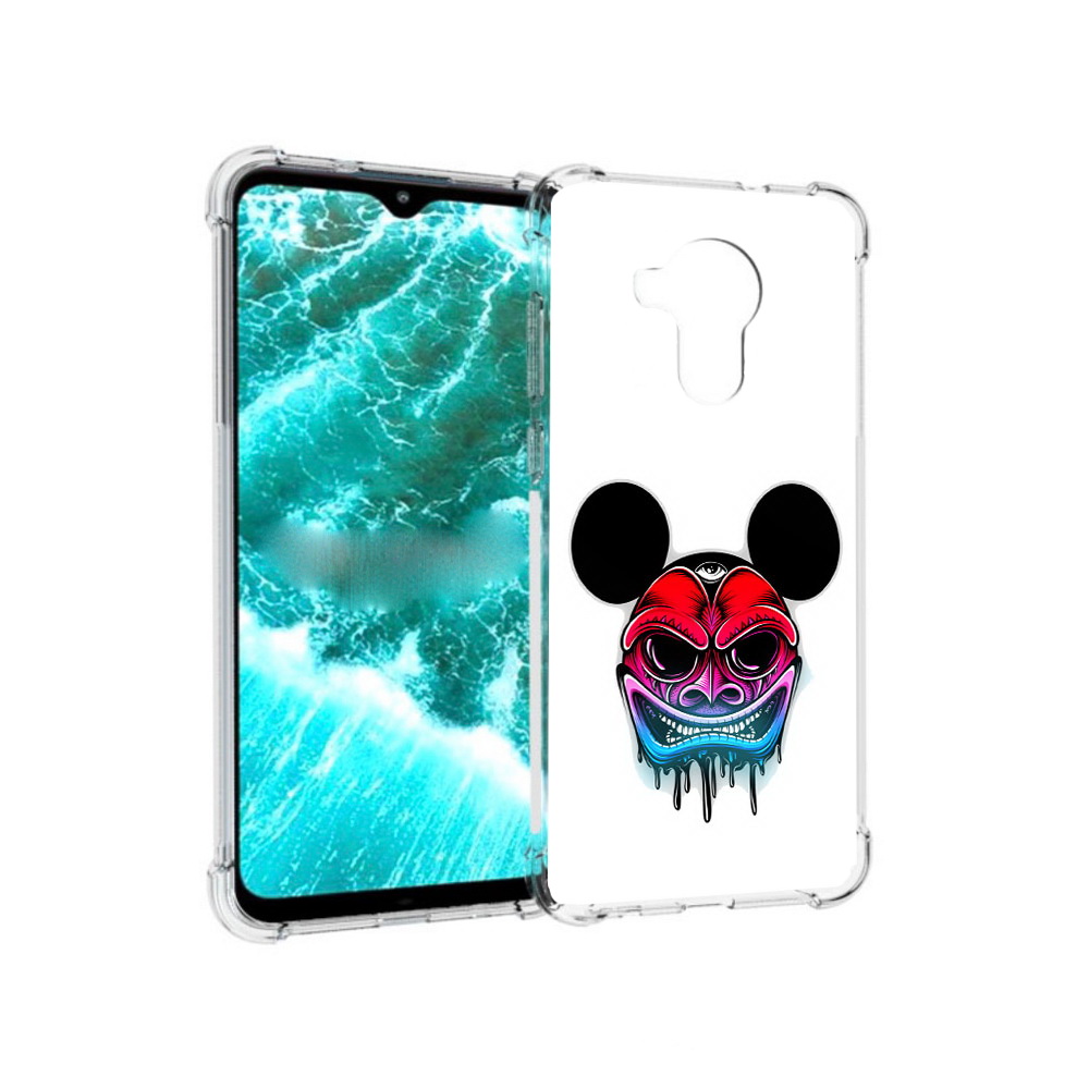 

Чехол MyPads Tocco для Nokia C30 микки в маске (PT227054.117.473), Прозрачный, Tocco