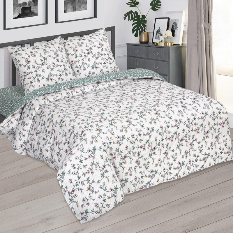 Комплект постельного белья Арт-Дизайн 2 спальное поплин Дивный сад