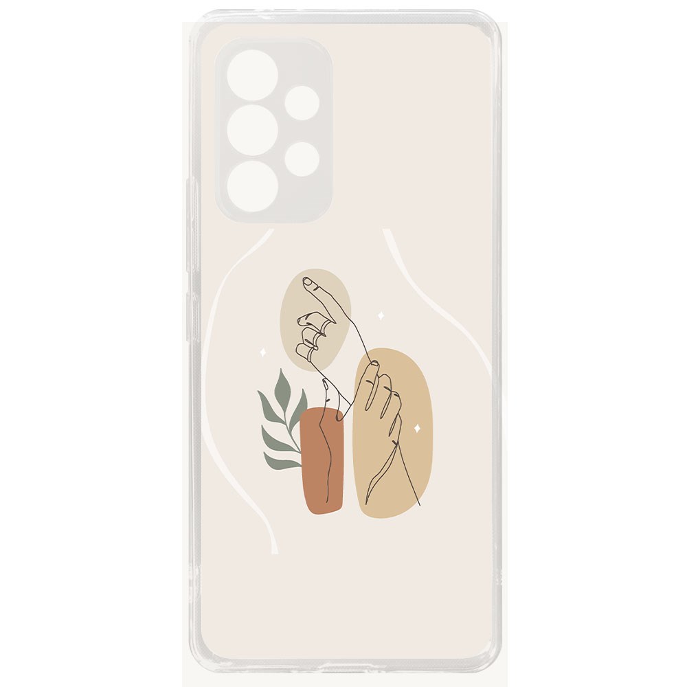 

Чехол-накладка Krutoff Clear Case Тонкость для Samsung Galaxy A53 5G (A536), Прозрачный