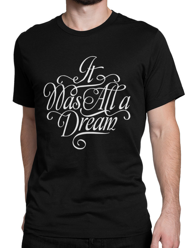 фото Футболка мужская dreamshirts the notorious big - it was all a dream черная xs