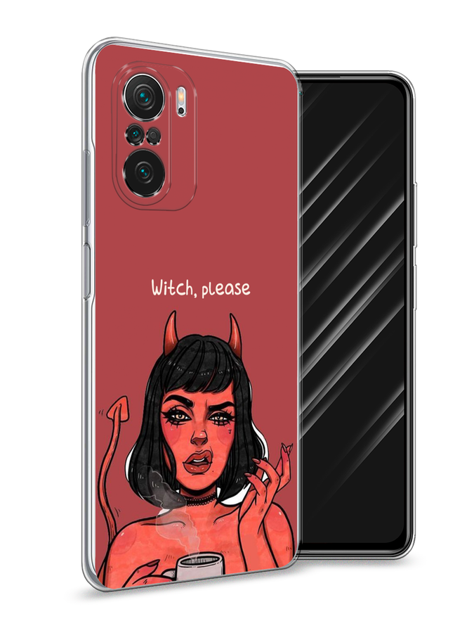 

Чехол Awog на Poco F3/Redmi K40/Mi 11i "Evil Girl", Разноцветный, 312650-6