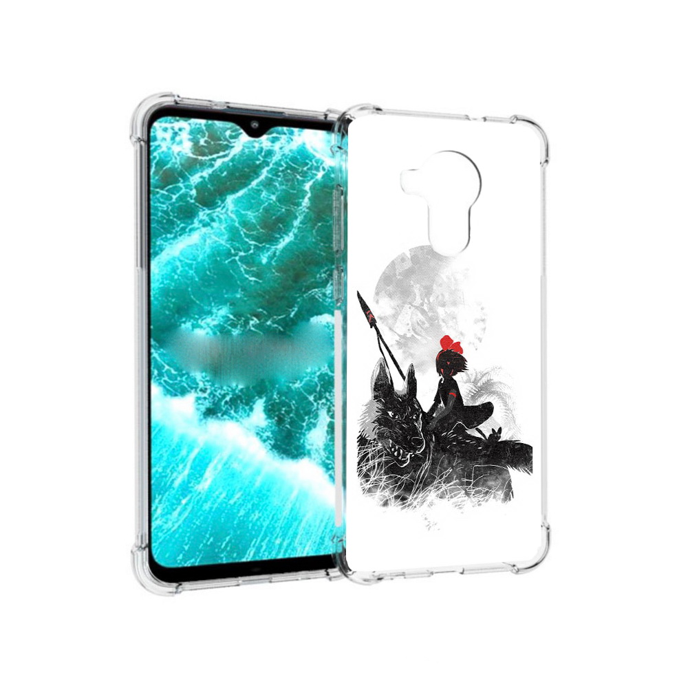 

Чехол MyPads Tocco для Nokia C30 мононоке (PT227054.117.481), Прозрачный, Tocco
