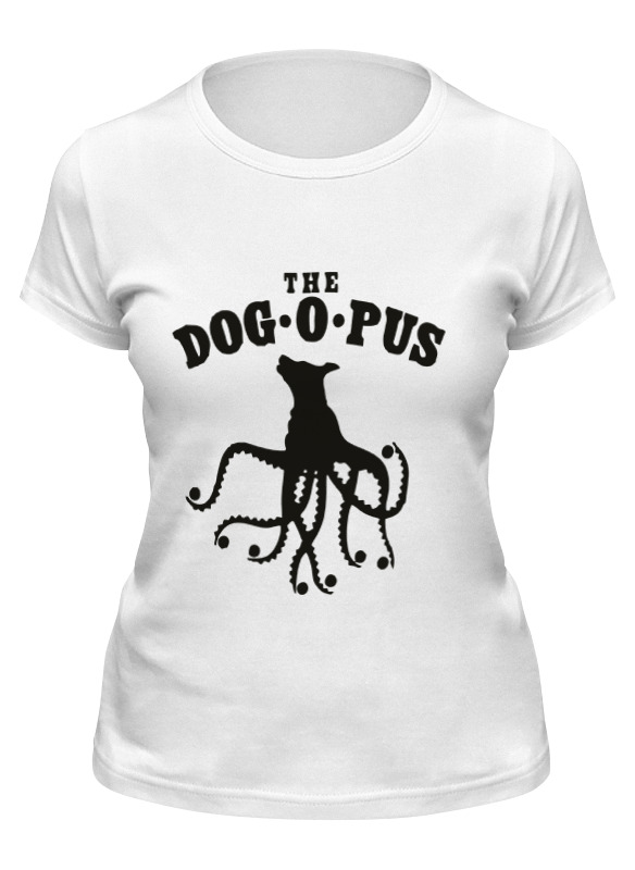 

Футболка женская Printio The dog o pus белая S, Белый, The dog o pus