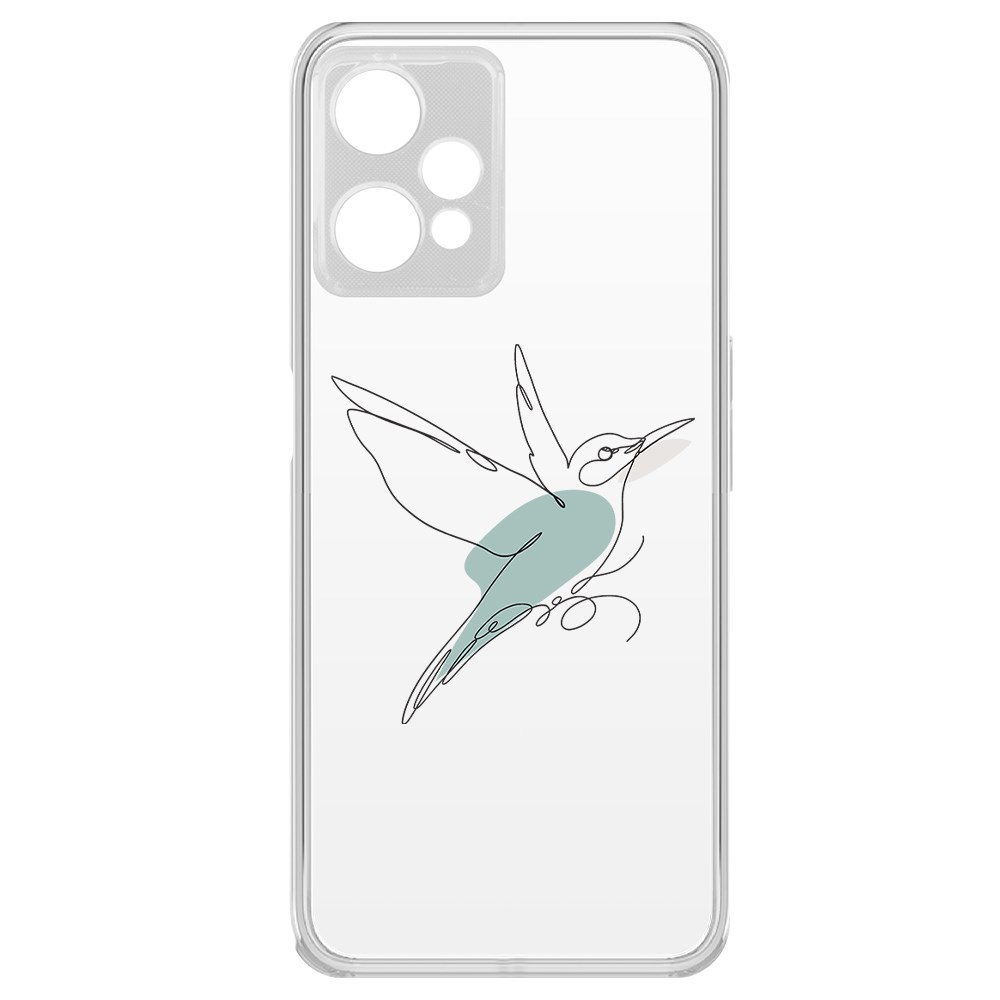 фото Чехол-накладка krutoff clear case легкость для realme 9 pro