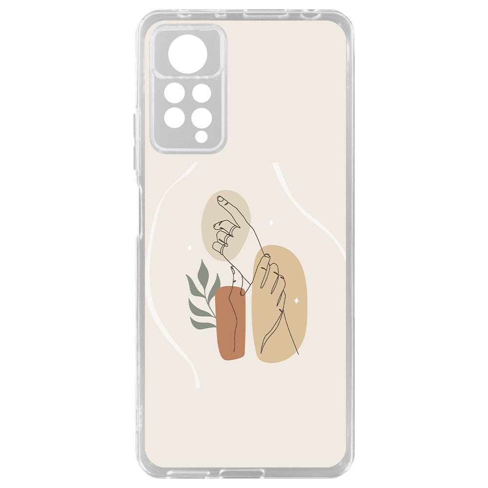 

Чехол-накладка Krutoff Clear Case Тонкость для Xiaomi Redmi Note 11 Pro, Прозрачный