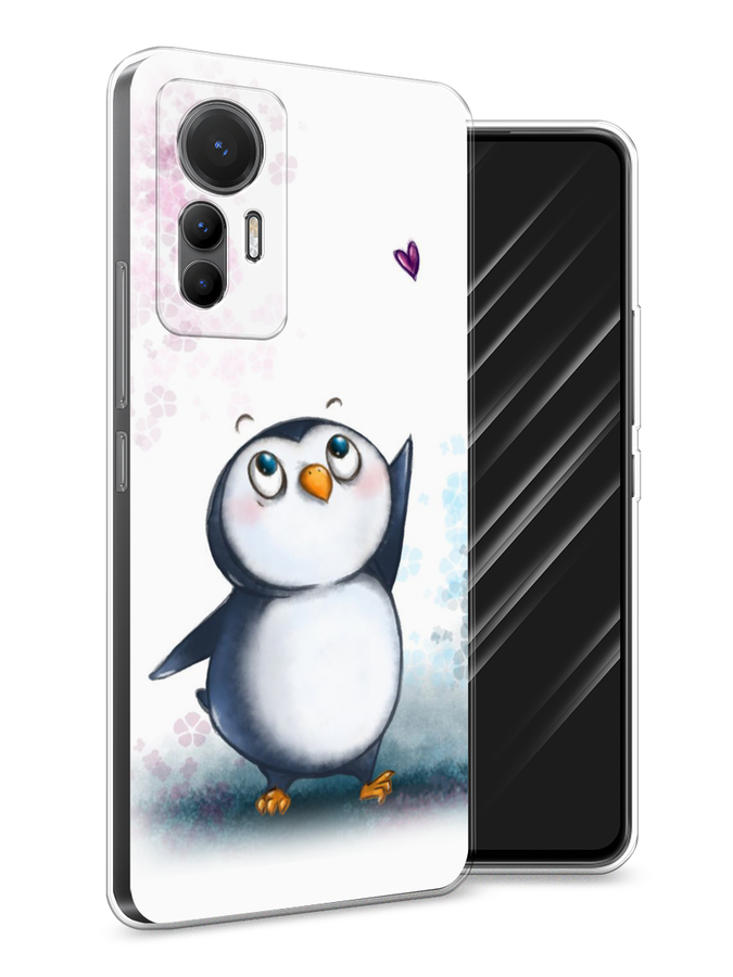 

Чехол Awog на Xiaomi 12 Lite "Пингвин и сердечко", Разноцветный, 315050-1