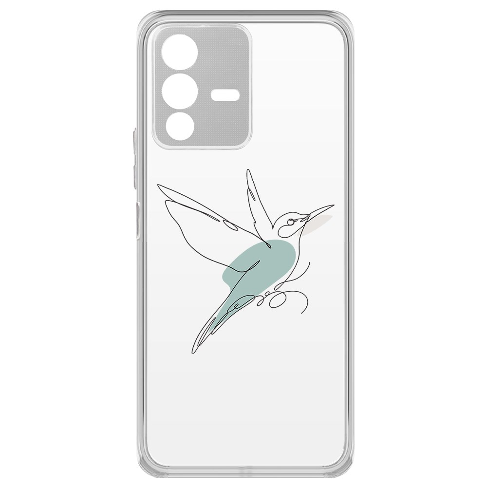 фото Чехол-накладка krutoff clear case легкость для vivo v23 5g