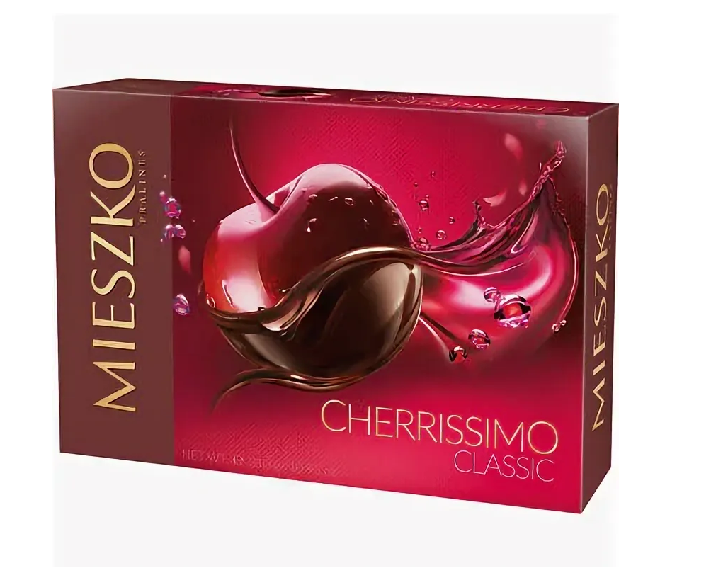 

Шоколадный набор Mieszko cherrissimo classic с вишней, 285 г