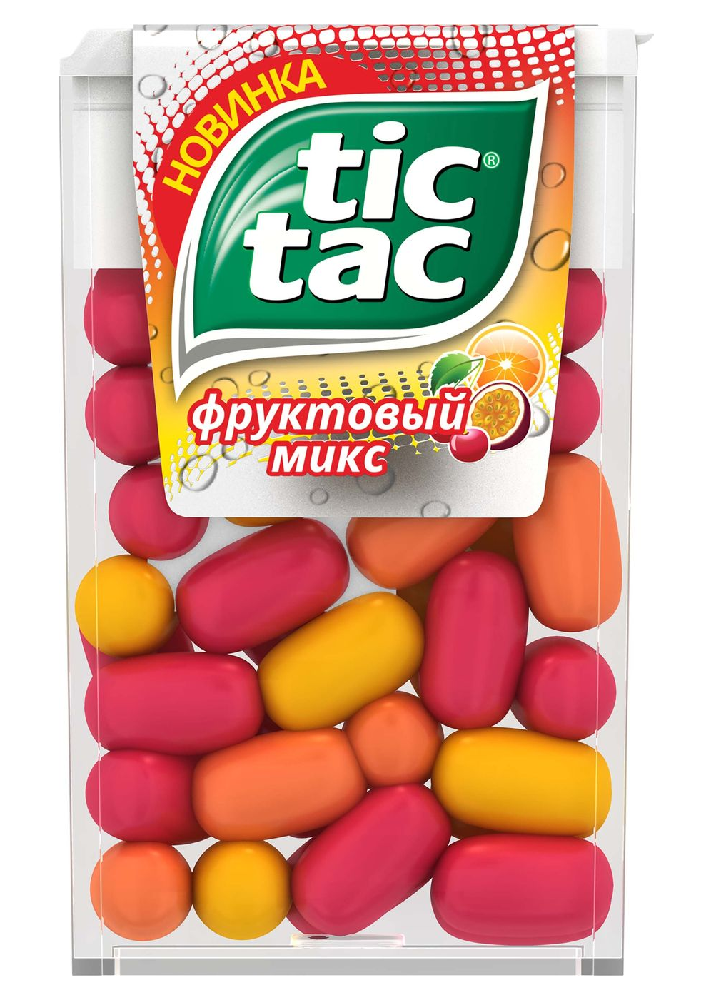 Драже Tic Tac Конфеты, Фруктовый микс, 16 г