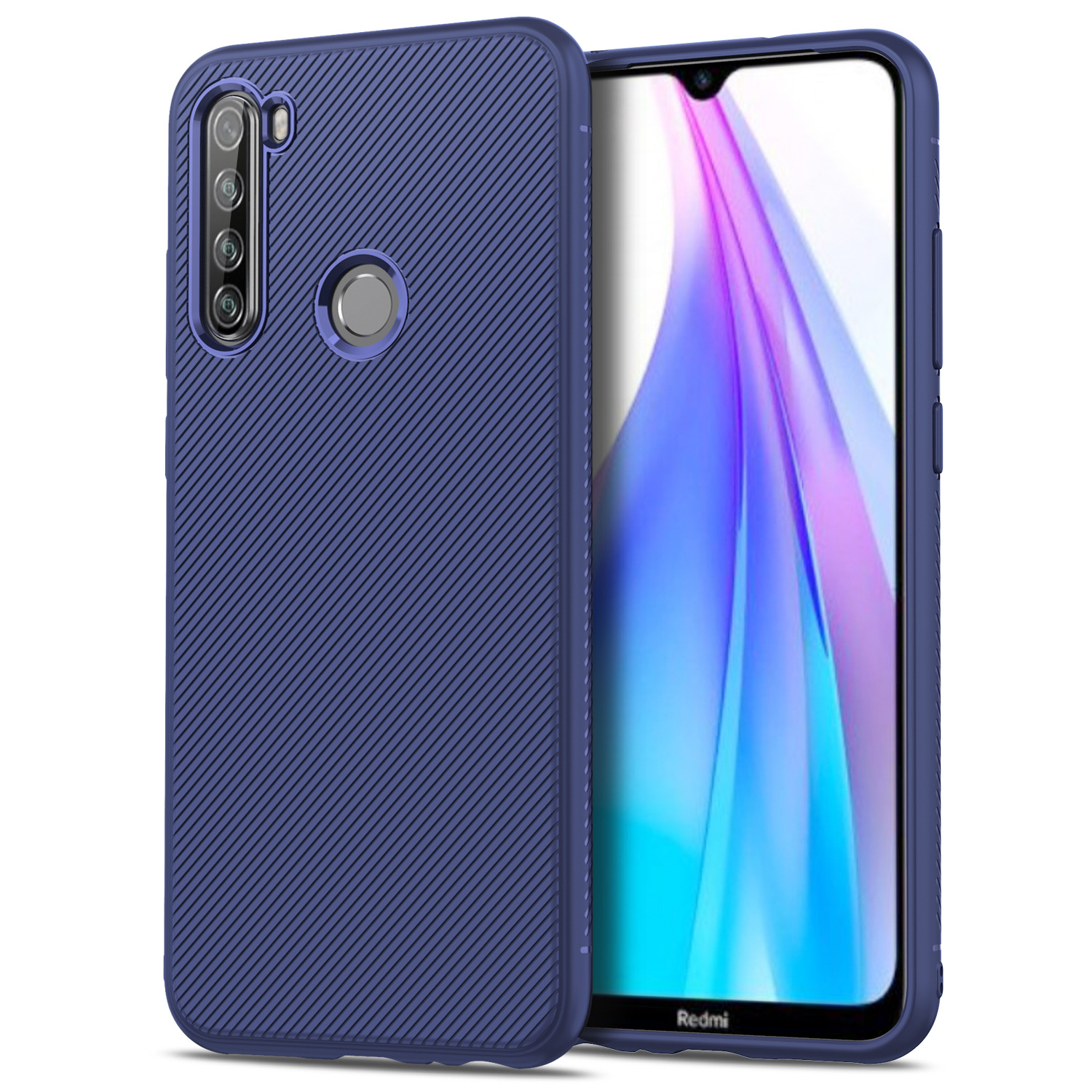 фото Чехол mypads для xiaomi redmi note 8t blue (140099)