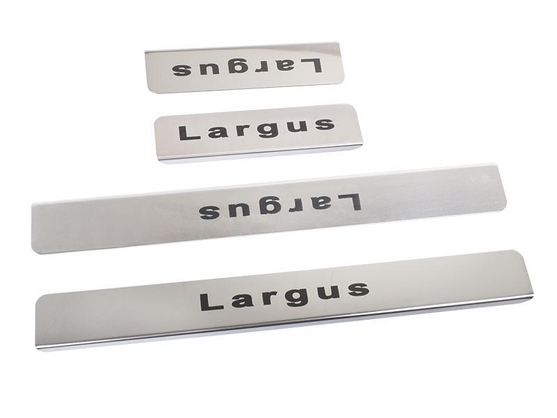 

Накладки на пороги Lada Largus Dollex NPK-101