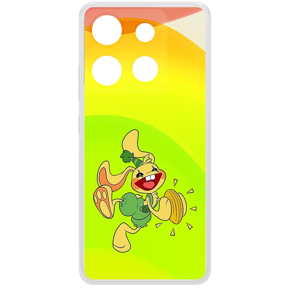 

Чехол-накладка Krutoff Clear Case Хаги Ваги - Крольчонок Бонзо для Infinix Smart 7 HD, Прозрачный