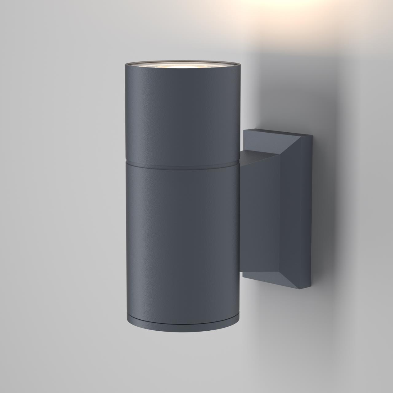 

Светильник настенный Outdoor Bowery, O574WL-01GR, 50W, GU10, стиль Современный