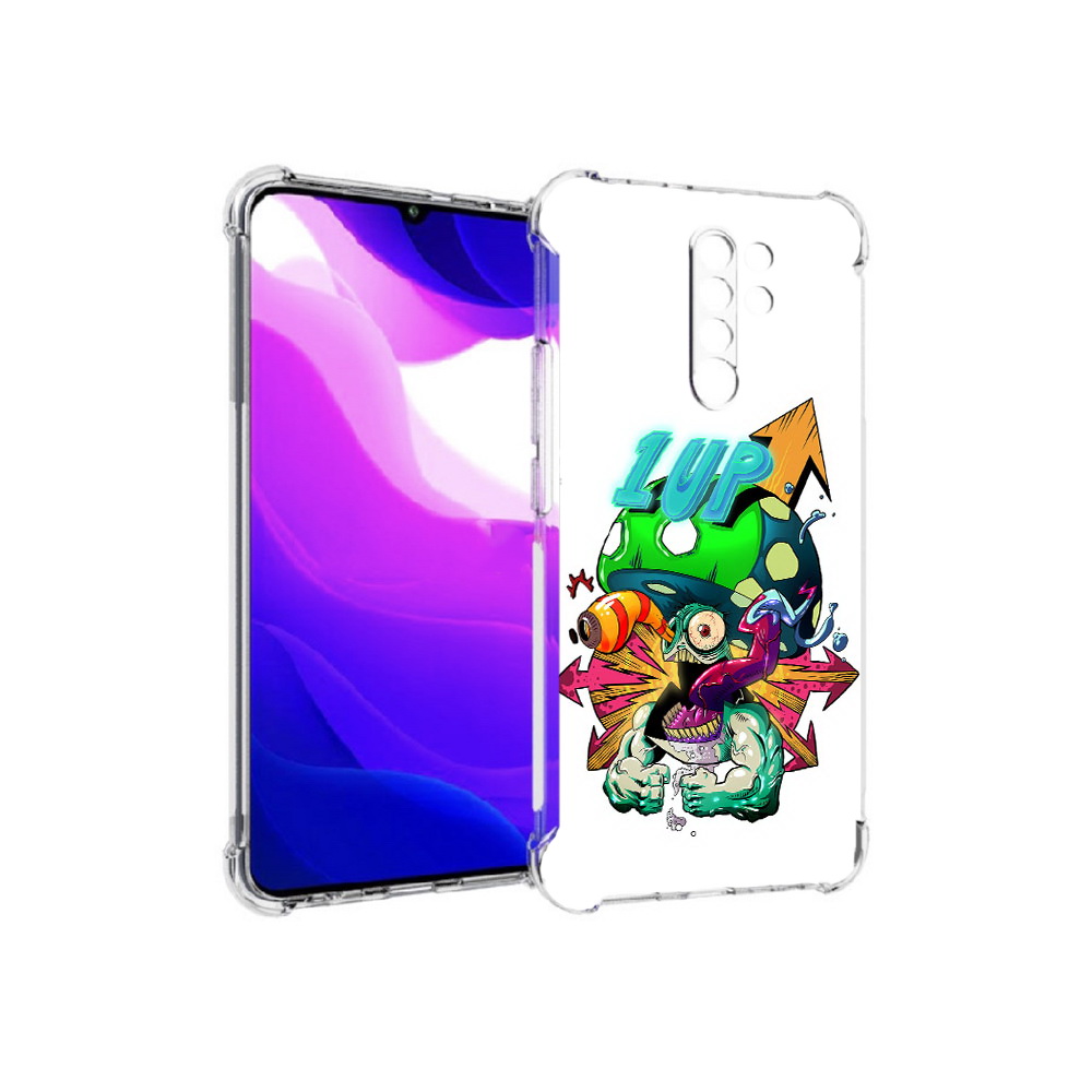 Чехол MyPads Tocco для Xiaomi Redmi 9 сильный гриб абстракция (PT150826.259.599)