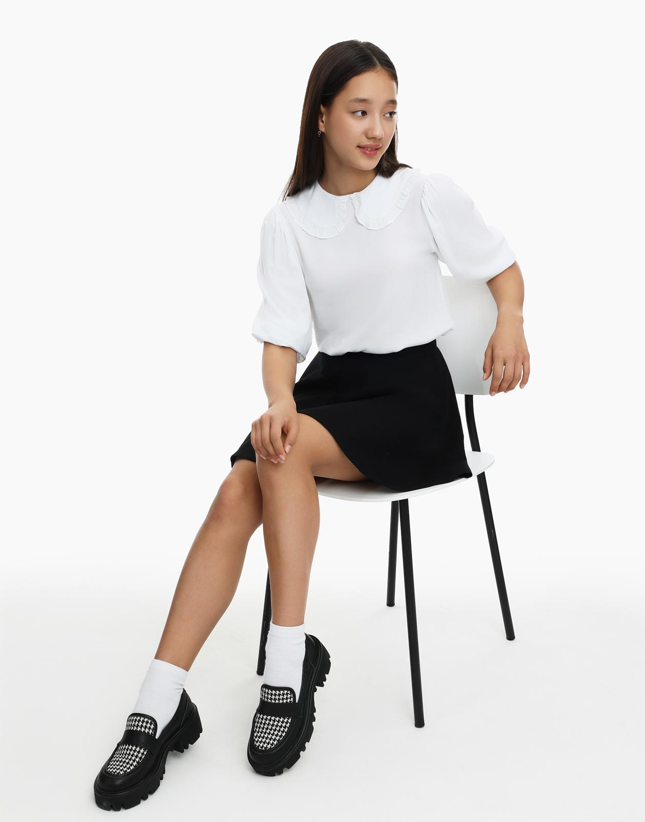 

Блузка детская Gloria Jeans GWT003175 белый, 164, GWT003175