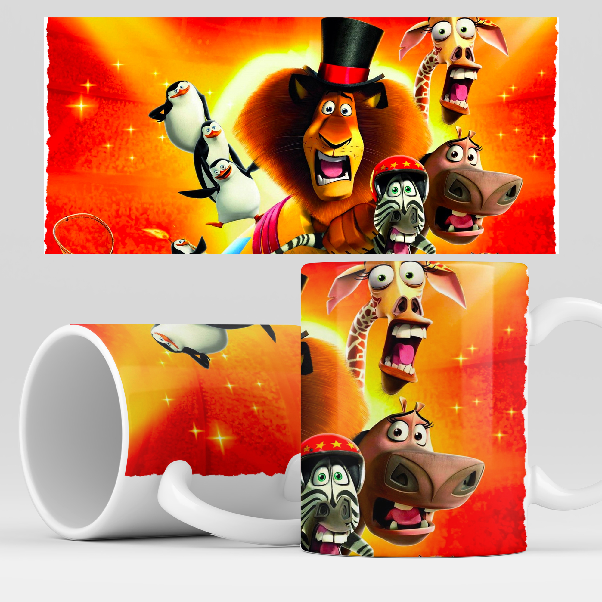 

Кружка RocketCup с принтом "Мадагаскар" мультфильм Madagascar, Madagascar06