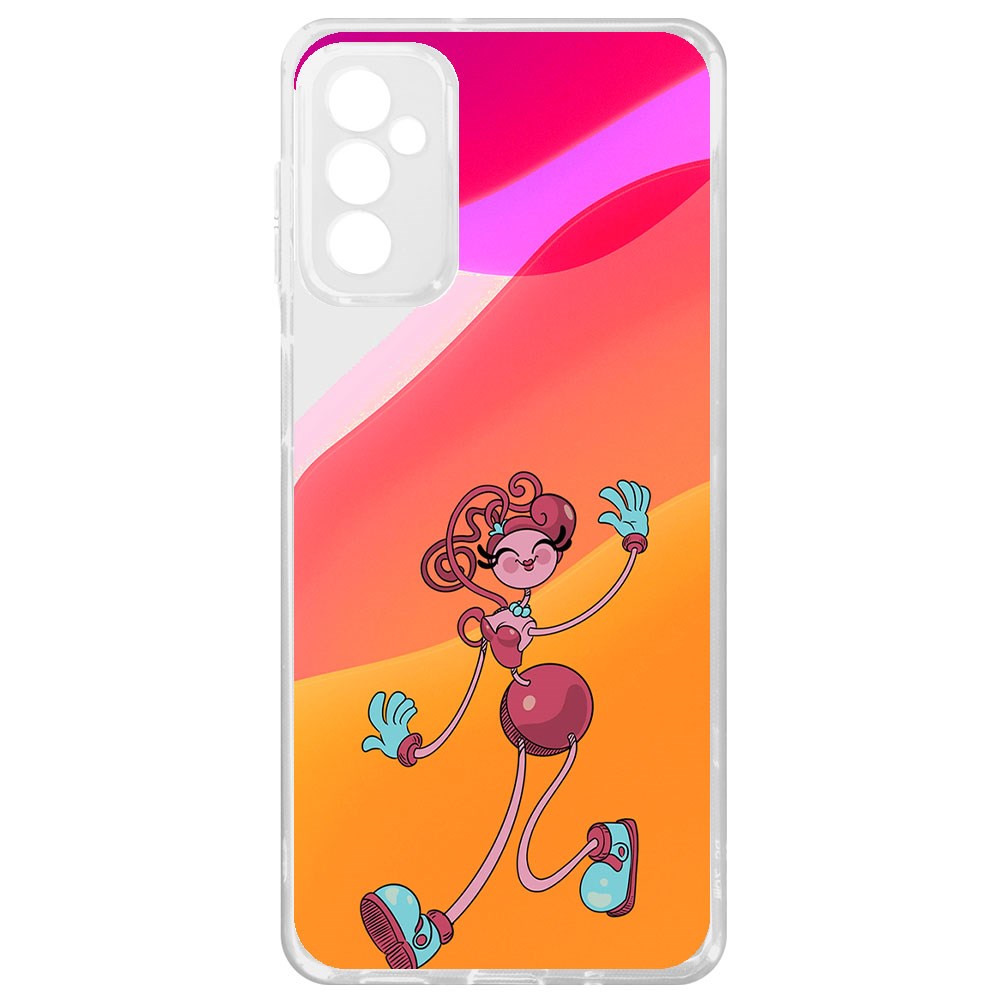 

Чехол-накладка Krutoff Clear Case Хаги Ваги - Мама Длинные Ноги для Samsung Galaxy M52